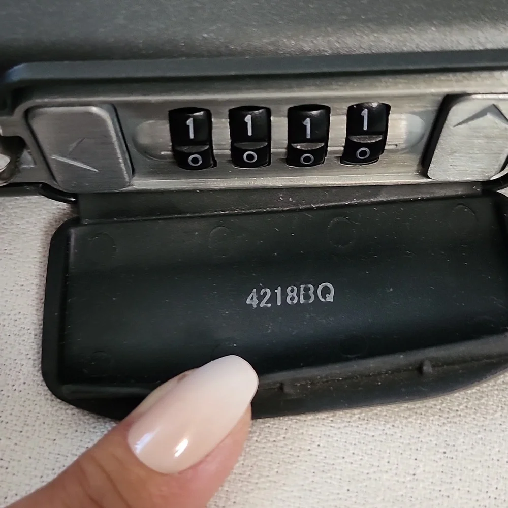 Master Lock Mini Travel Safe With Steel Locking Cable